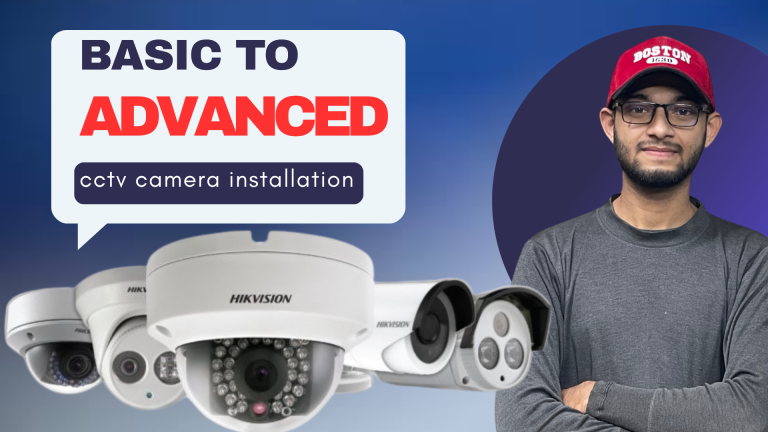 Basic To Advanced CCTV Camera Installation Course | Live Support Class